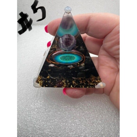 Beautiful Orgonite Pyramid - Your Choice - Picture 11 of 11